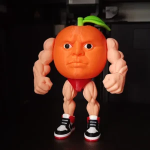 Udin din din Naranja Articulado